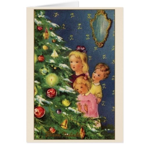 Italian christmas cards from greeting card universe Retro Italian Christmas Greeting Card | Zazzle