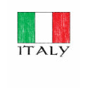 Retro Italy Flag t-shirt by aesthete Retro Italy Flag t-shirt