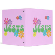 Retro Jesus binder