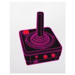 Retro Joystick Letterhead Template