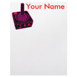 Retro Joystick Letterhead Template