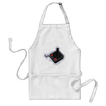 Retro Joystick - Video Games Gamer Gaming PC aprons by CasuallyHardcore Retro Joystick - Video Games Gamer Gaming PC aprons