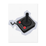 Retro Joystick - Video Games Gamer Gaming PC Postcard