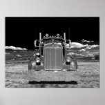 Retro Kenworth Frontal (edit #2) Print