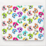 Retro Kitsch Soda People Boomerangs Mousepad