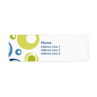 Retro label