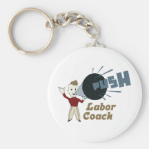 Retro Labor Coach Key Chain