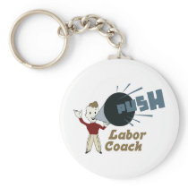 Retro Labor Coach Key Chain