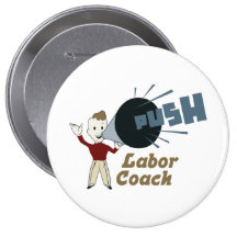 Retro Labor Coach Pins