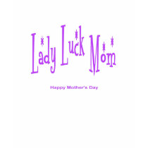 Retro Lady Luck Mom Happy Mothers Day Baby Doll T t-shirts