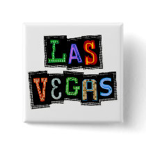Retro Las Vegas Neon buttons by ElectricPopSpot Retro Las Vegas Neon buttons