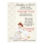 Retro Lingerie Shower Invitation invitations
