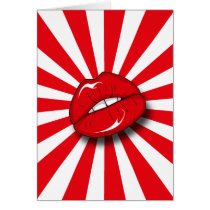 RETRO LIPS cards by dgpaulart RETRO LIPS cards