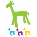 Retro Little Giraffes t-shirts by planespotting Retro Little Giraffes t-shirts