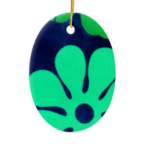 Retro Look Flower Design Ornament