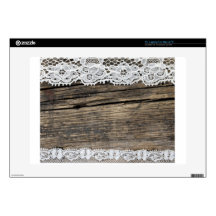 retro look with old lace skins for 15" laptops