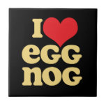 Retro Love Eggnog Decorative Tile Home Decor