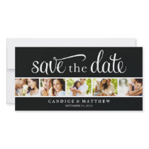 RETRO LOVE | SAVE THE DATE ANNOUNCEMENT CUSTOMIZED PHOTO CARD