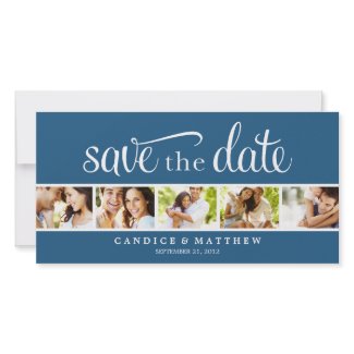 RETRO LOVE | SAVE THE DATE ANNOUNCEMENT photocard