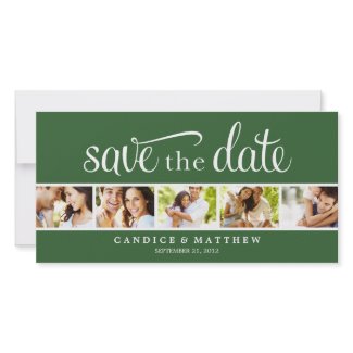 RETRO LOVE | SAVE THE DATE ANNOUNCEMENT photocard