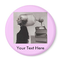 Retro Magnet ~ 1960s Hairdo