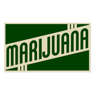 retro marijuana profilecard