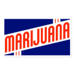 retro marijuana business card template