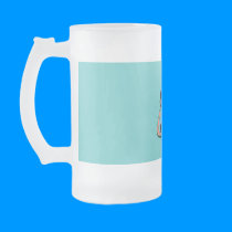 Retro Martini Man Glass mugs