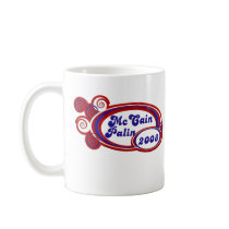 Retro McCain Palin Mug