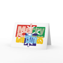 Retro Merry Christmas Card by wislander Retro Merry Christmas Card