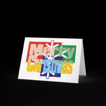 Retro Merry Christmas Card by wislander Retro Merry Christmas Card
