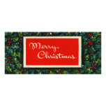 Retro Merry Christmas Card