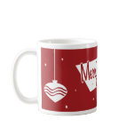 Retro Merry Christmas Mug