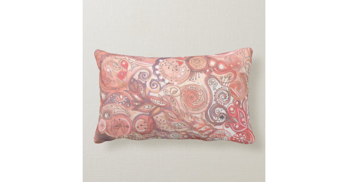Retro Mid-Century Modern Abstract Decor - Pillow Zazzle