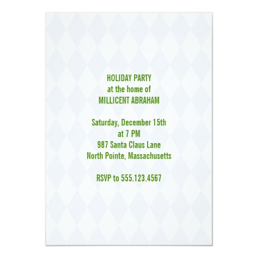 Retro Mid Century Modern Christmas Party Cards