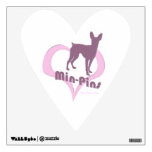 Retro Min Pin Wall Decal