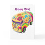 Retro Minvan Greeting Card