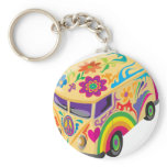 Retro Minvan Keychains