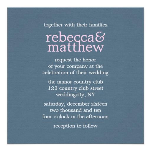 Retro Mixtape Wedding Custom Invitations