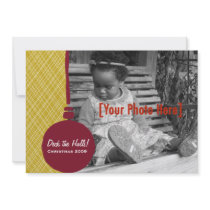 Retro Mod Holiday Ornaments invitations