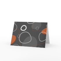 Retro-Modern Abstract Card