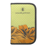 Retro Modern Flowers Folio Folio Planner
