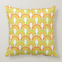 Retro Modern Geometric Fifties Pattern Pillows