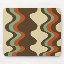 Retro Modern Groovy mousepad