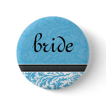 Retro Modern Thistle-Bride Button