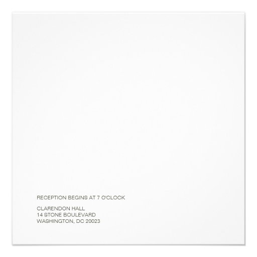 Retro Modern Wedding Personalized Announcements