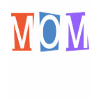 Retro Mom Ladies Baby Doll Fitted T-Shirt
