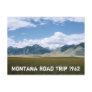 Retro Montana Landscape Postcard