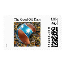 Retro Motorcycle Helmet postage by southernent Retro Motorcycle Helmet postage