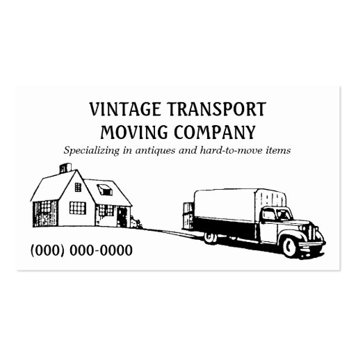 Retro Movers Business Card